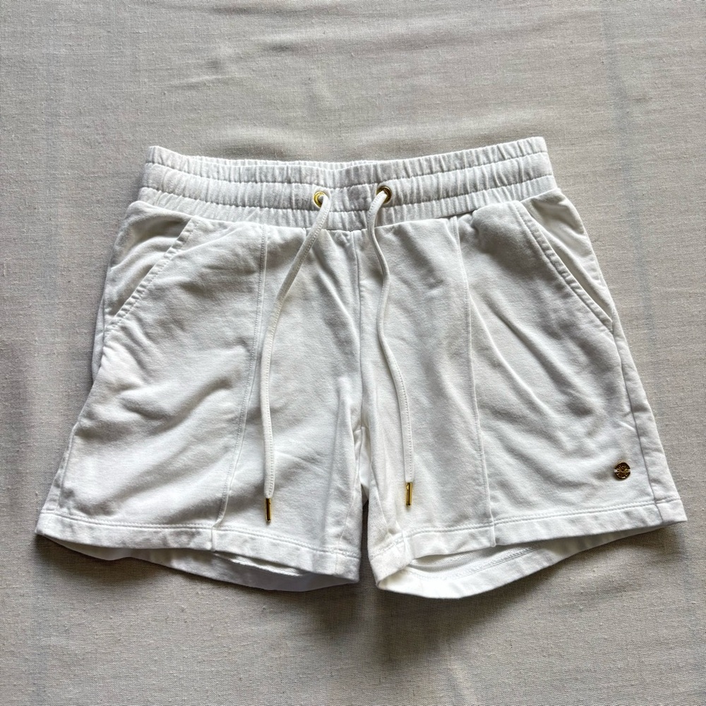 Lilly Pulitzer Trysta 4" Shorts White Pull On XXS Summer Shorts